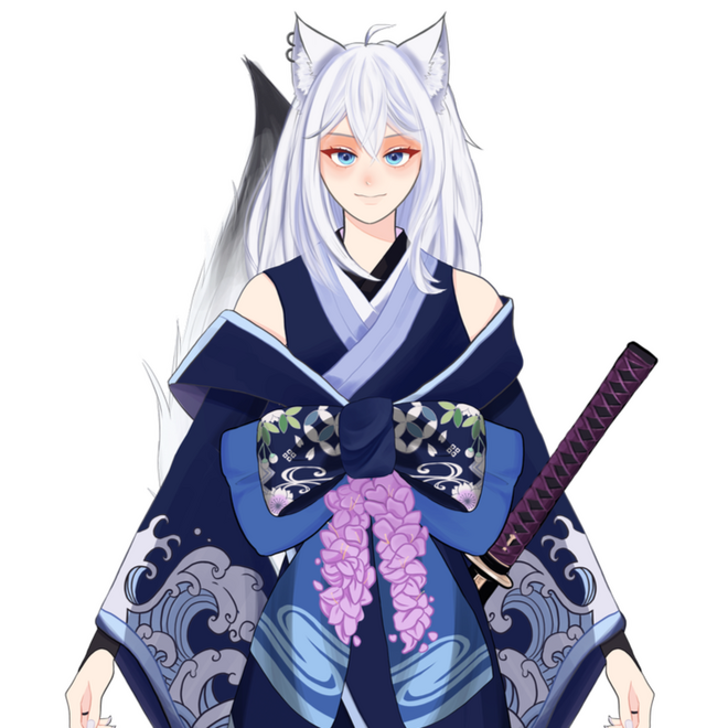 TetsuyaShin - Character design is done by Moomin, L2D art and rigging done by Katakk_